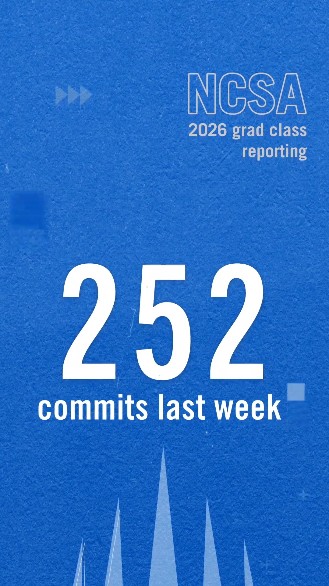 Another 200+ commits in the class of 2026 over the last week! That ...