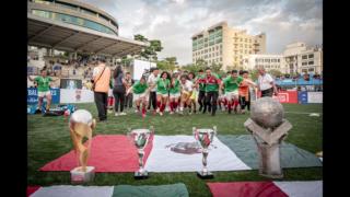3, 2, 1 GO! 🙌 Mexico celebrate winning the Seoul 2024 Homeless ...
