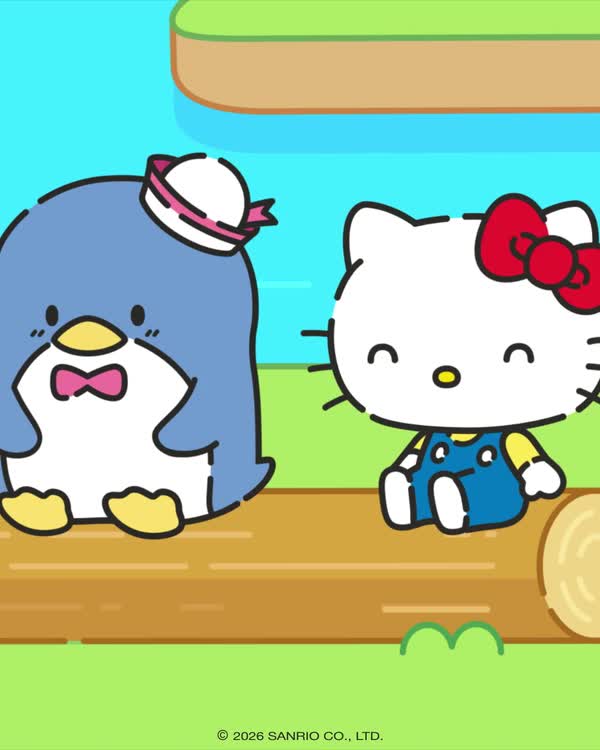 Cutest ramen picnic ever! 🍜✨ Watch how Hello Kitty learns that
