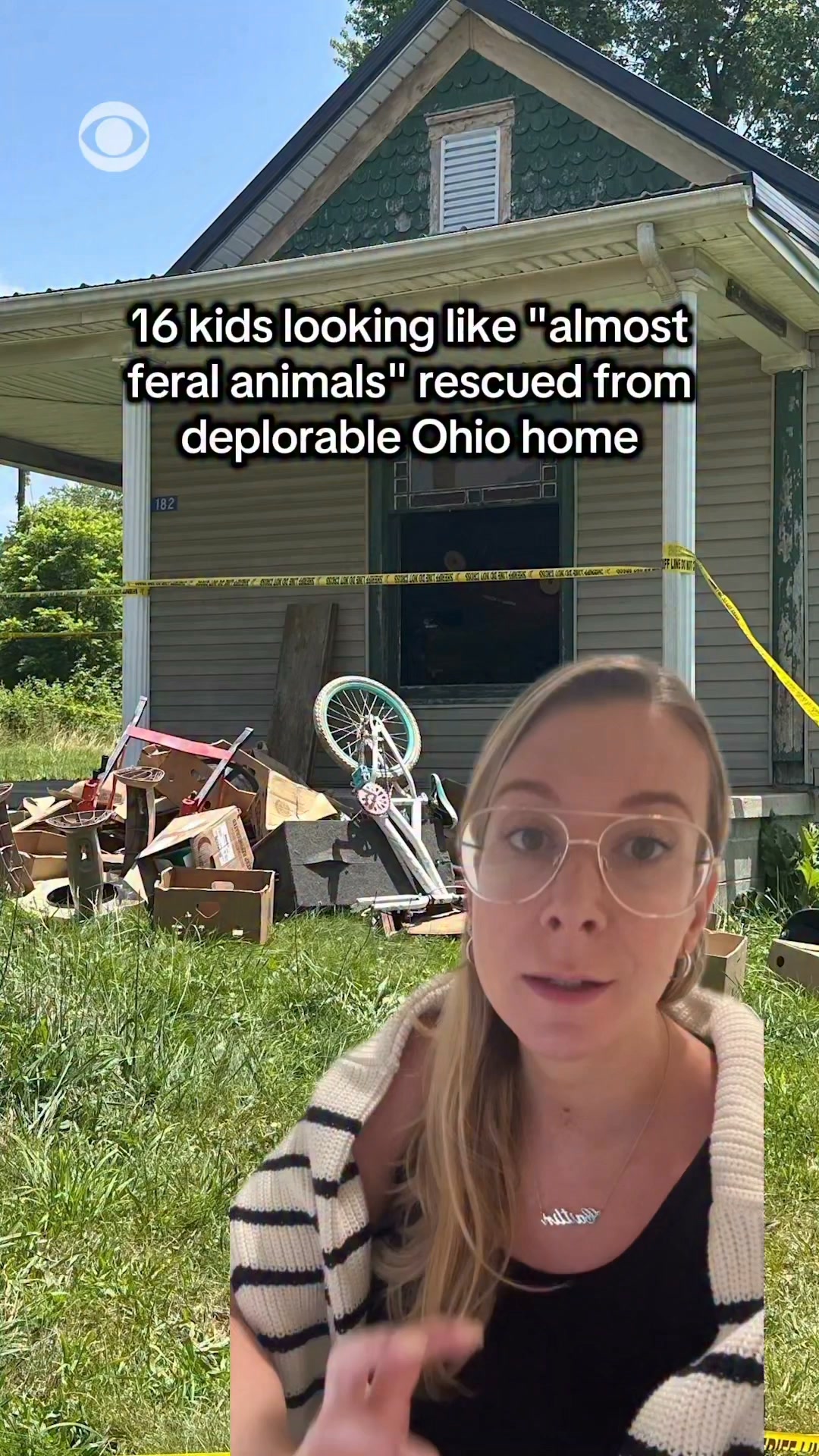 Sixteen kids were rescued from deplorable conditions in an Ohio