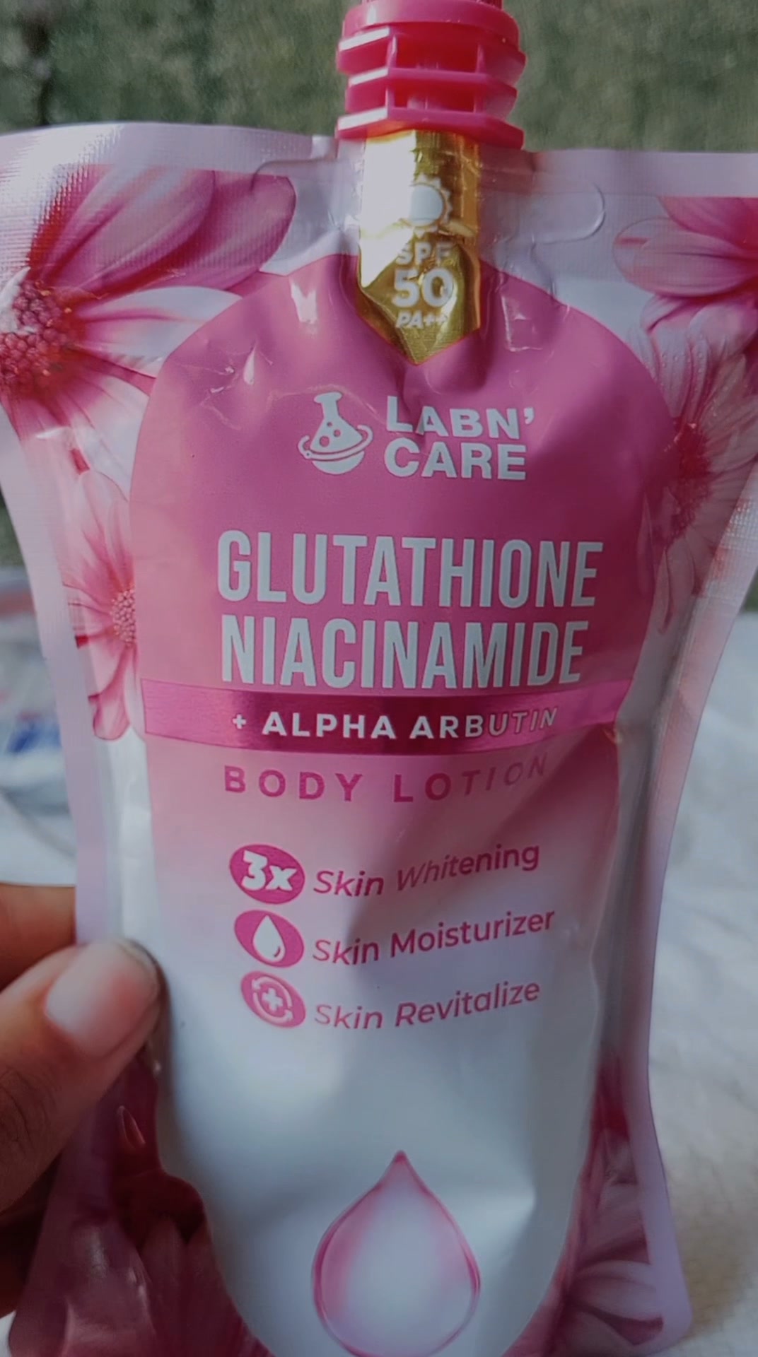 Glutathione , Niacinamide , Alpha arbutin , Skin whitening , Skin moisturizer , Skin revitalize | JAne Paderugaya