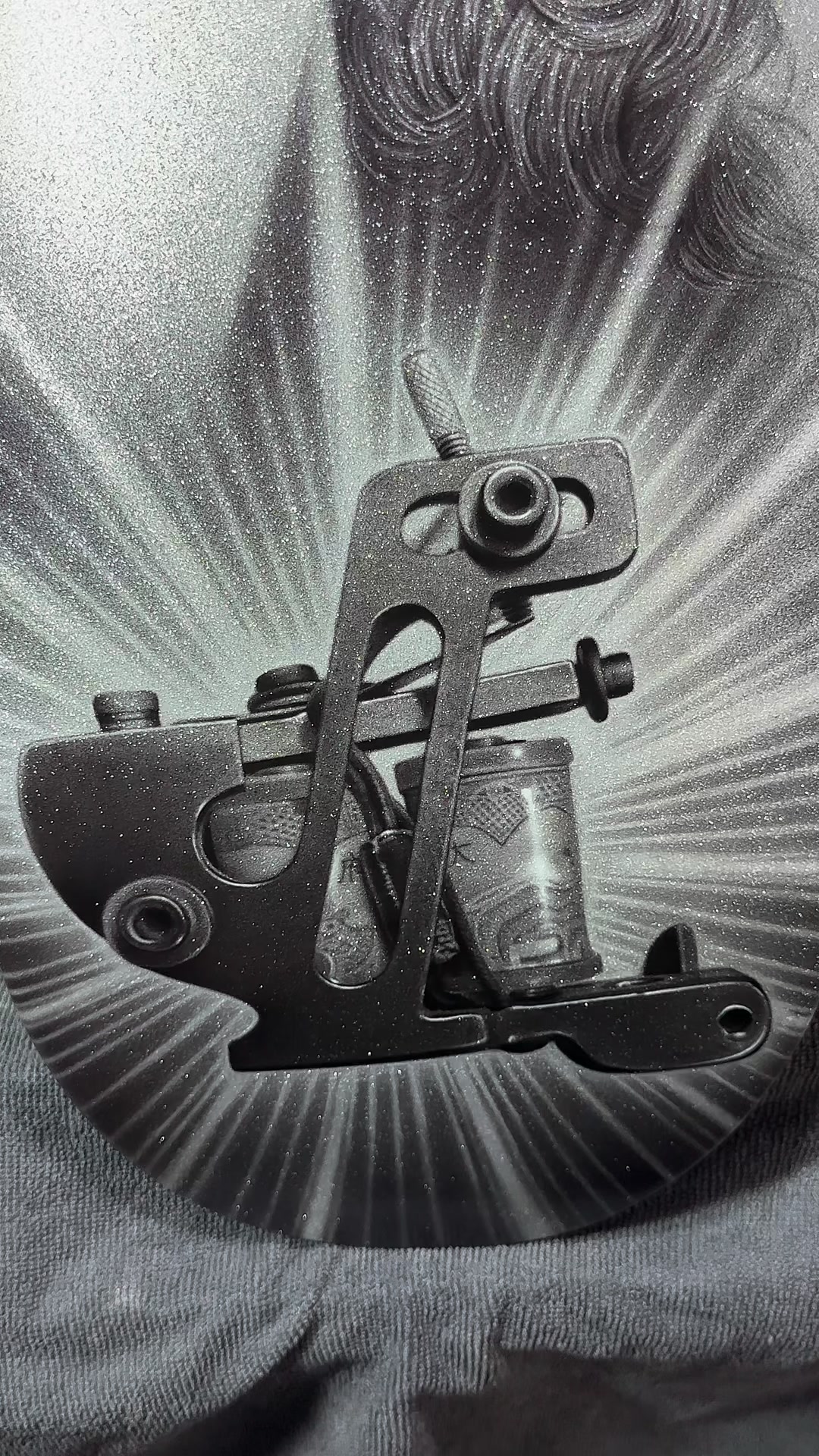 Micky Sharpz telephone dial tattoo machine 1996 #498