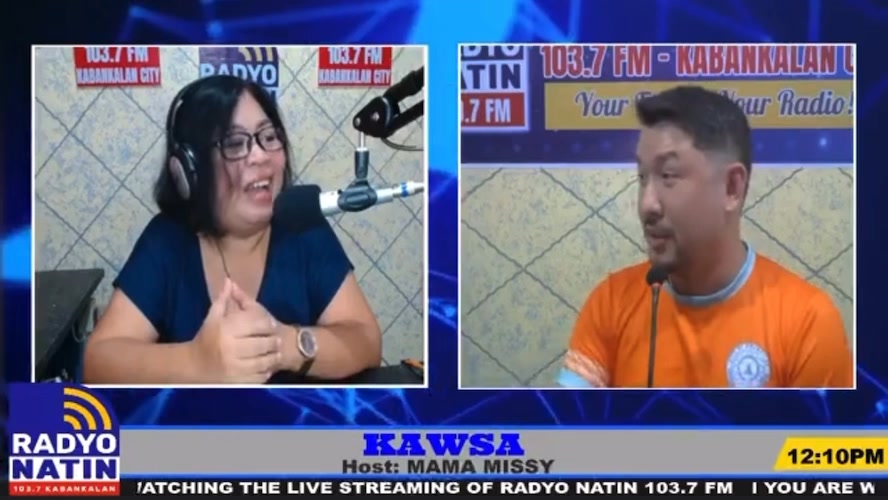Palabra de honor 🧡 excerpt of interview with Mama Misssy of Radyo Natin ...