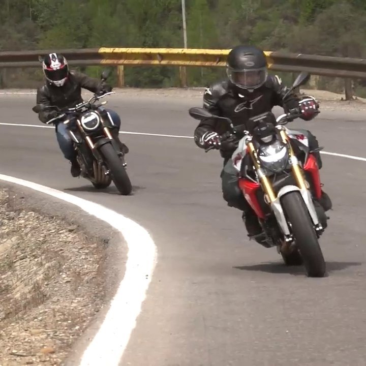 BMW F900R vs. Honda CB650R | Full video: https://drvm.co/w7d BMW F900R ...