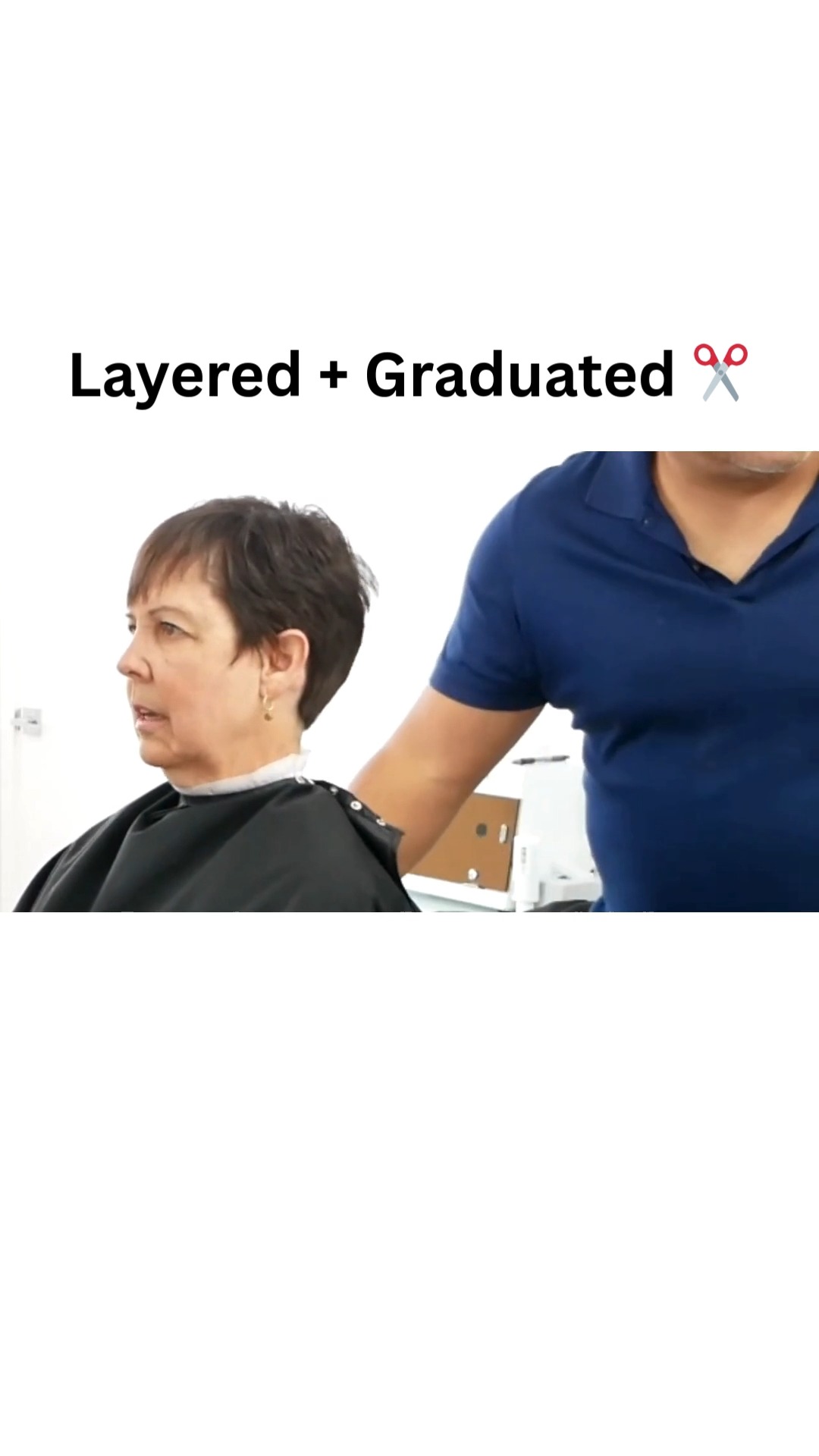 Cutting a layered, graduated shape with texture ️ Step by step tutorial ...