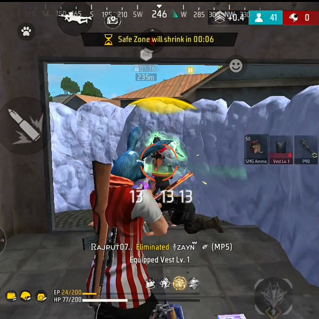 Br Rank push Gameplay❤💀 #foryouシ #AK47 #FreeFire #game