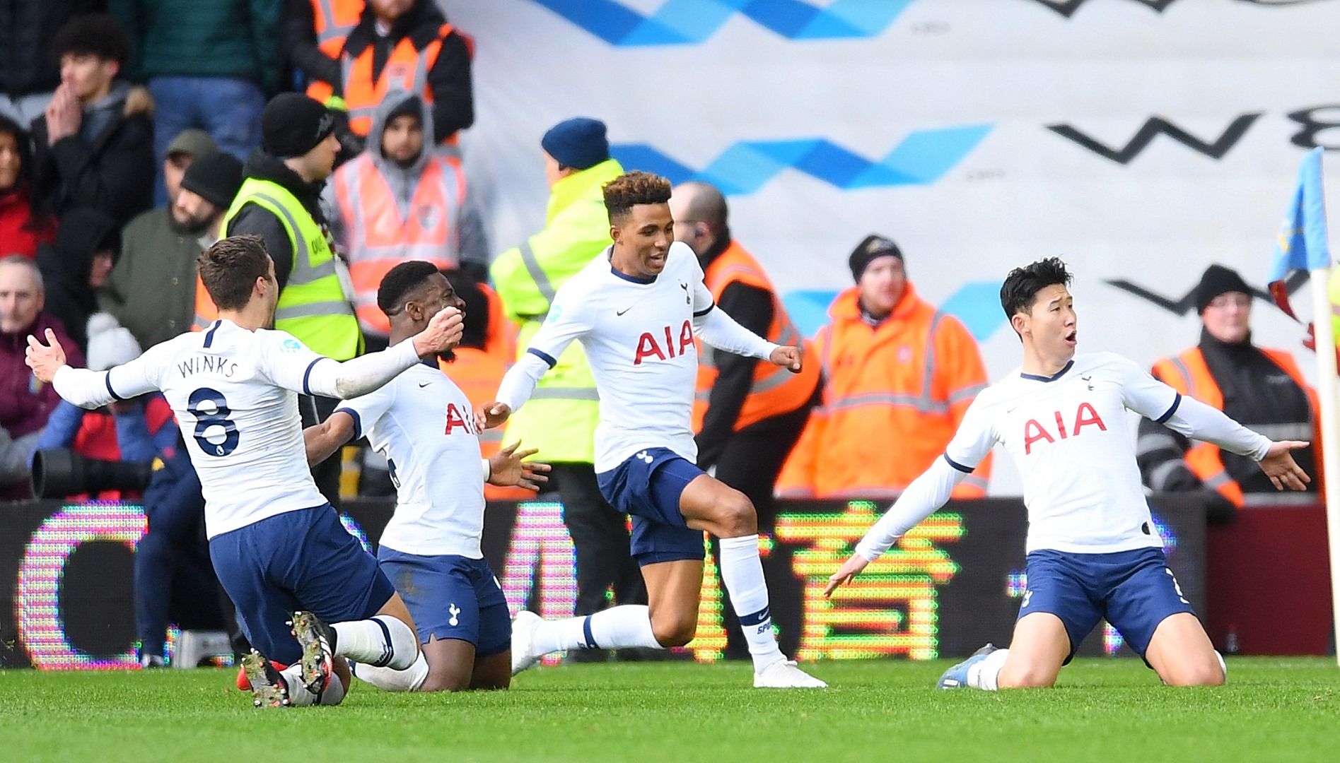 View of Pitchside | Aston Villa 2-3 Spurs | 🎥 😍 Pitchside views of Sunday's ...