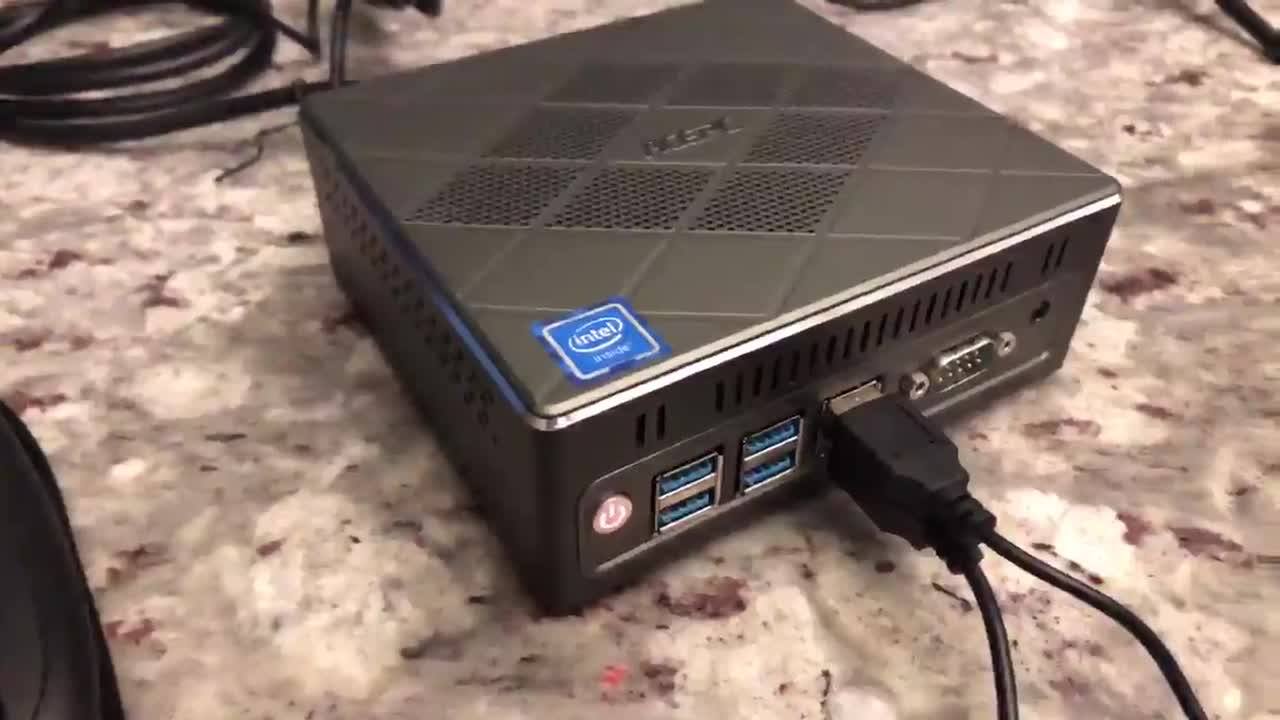 Mini PC, CK6 Industrial Mini Computer Windows 10 Pro Intel Core i5