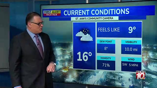 We will finally have some relief from the frigid temperatures today. We ...