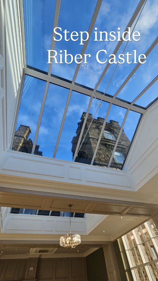 Inside the iconic and restored Riber Castle, which has stood proudly ...