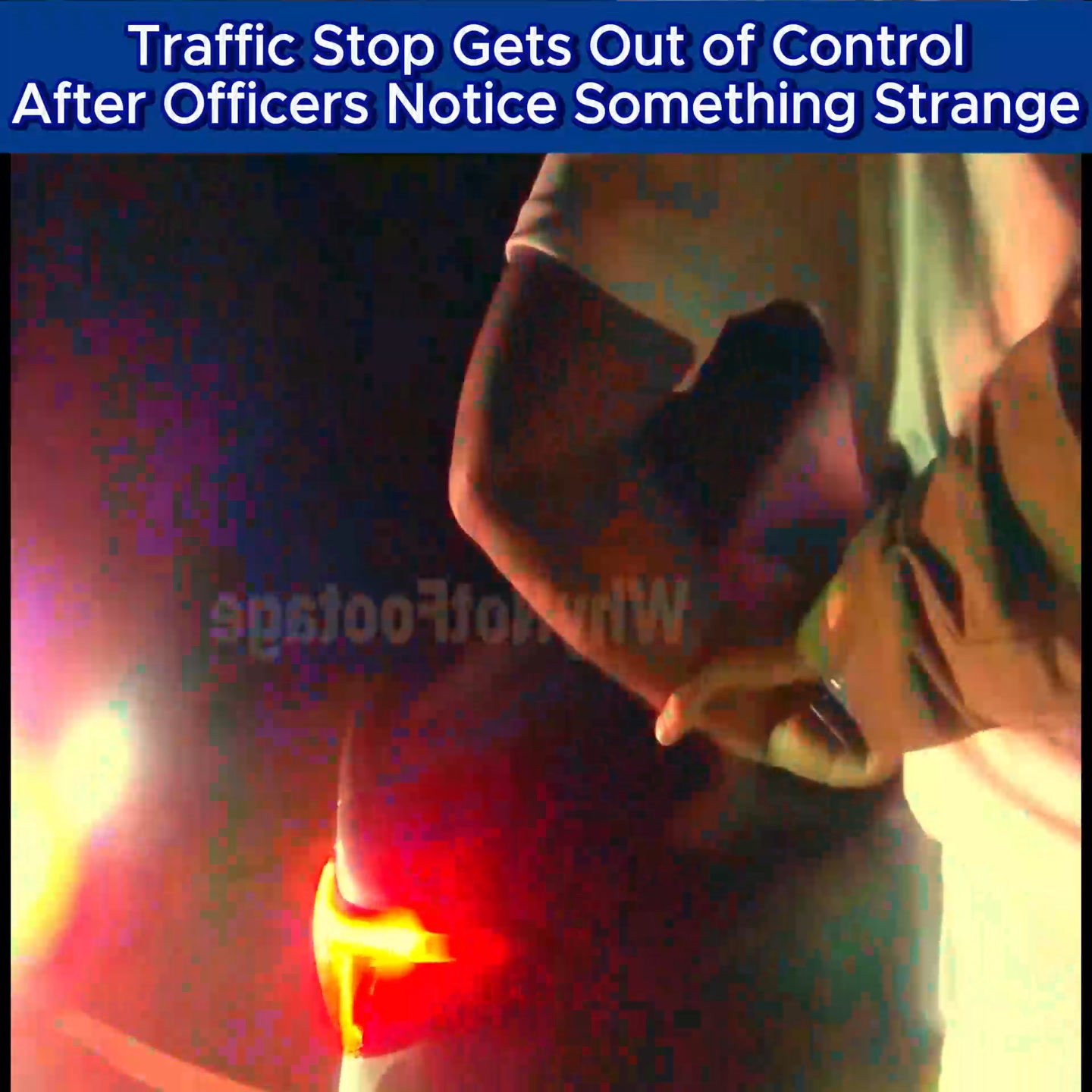 Traffic Stop Gets Out of Control After Officers Notice Something ...