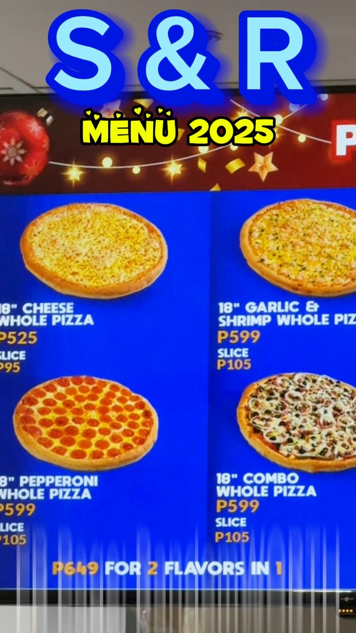 Randomworth - S & R Menu & Price Philippines 2025 | S and... | Facebook