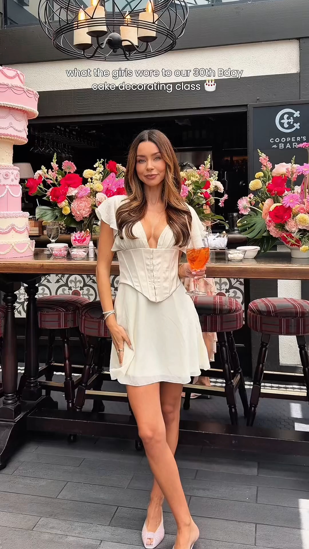 we had the best time at our birthday cake decorating class 🎂💕 the birthday dresses were almost as sweet as the cake 💖 shop here: https://lulus.visitlink.me/zQA-re #lulusturns30 | Lulus
