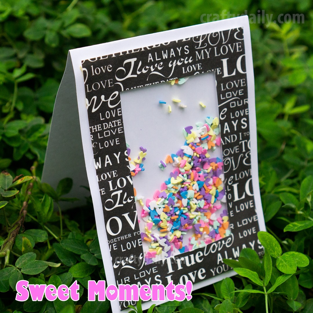 Mini Heart Card. | Making Moments Sweet! ️🧡💛💚💙💜🖤 | By Crafty Daily