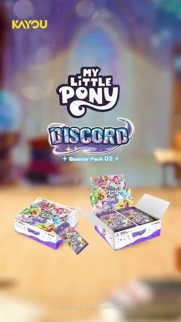 the booster box discord My Little Pony TCG: Discord!!! (Kayou NA) [PRE-ORDER]  Spanky's Loot Stash My Little Pony Trading Card