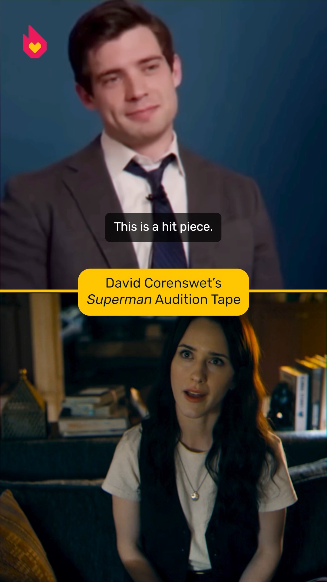 That #Superman x Lois Lane interview definitely escalated on screen 😳 ...