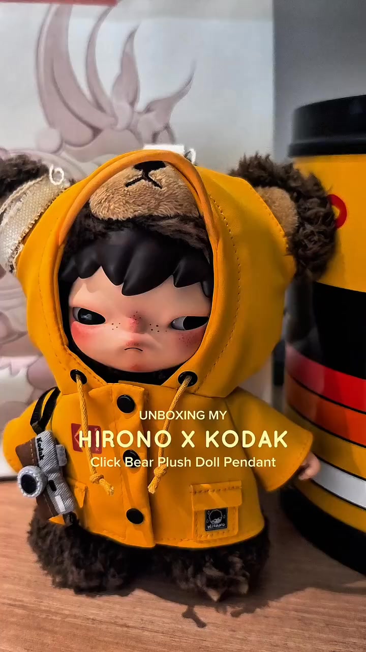 🐻 Hirono x Kodak coming instock only at Trendy 🛒 $4x only