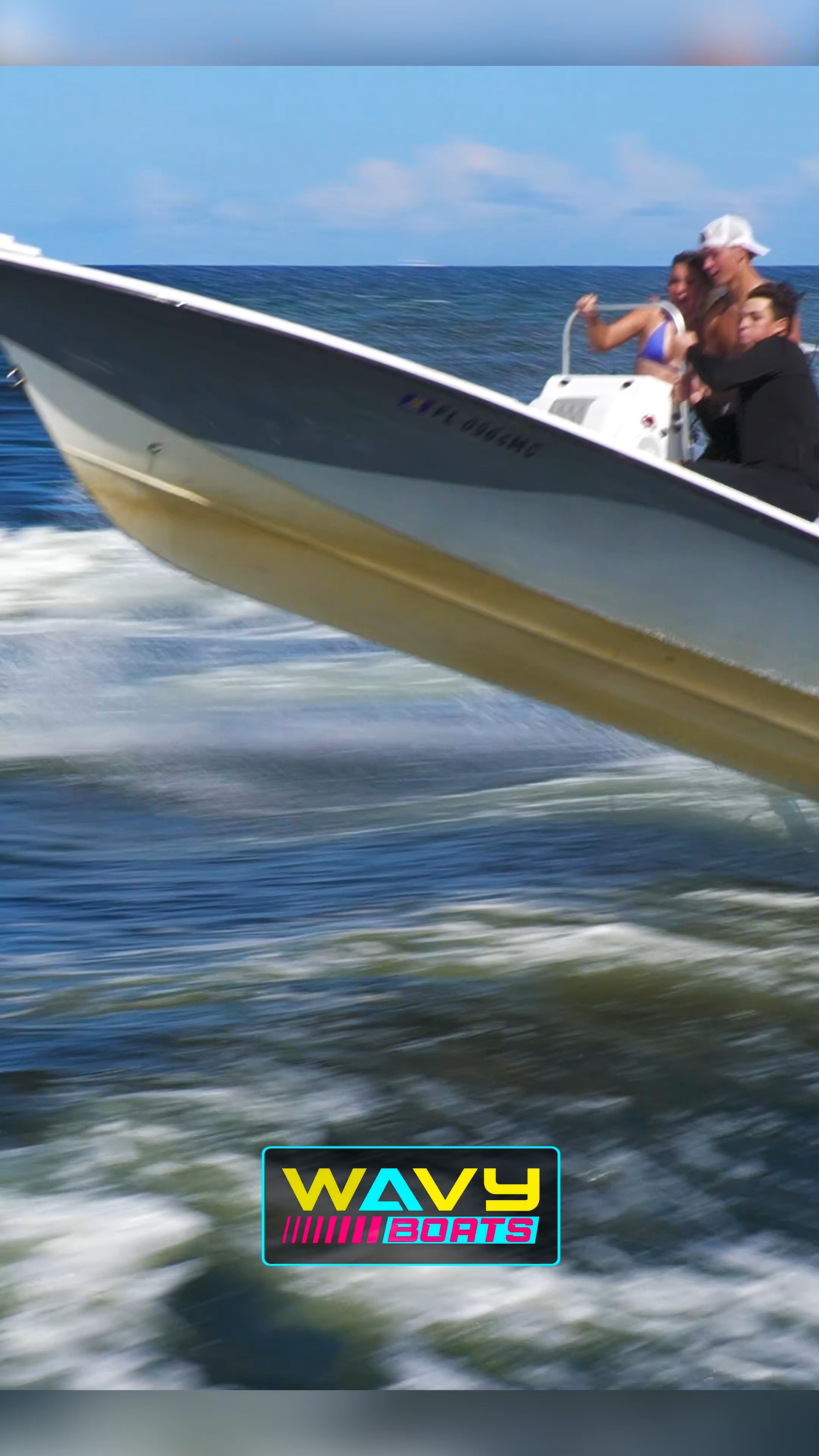 They were holding tight for that boat wake at boca inlet! How did they ...