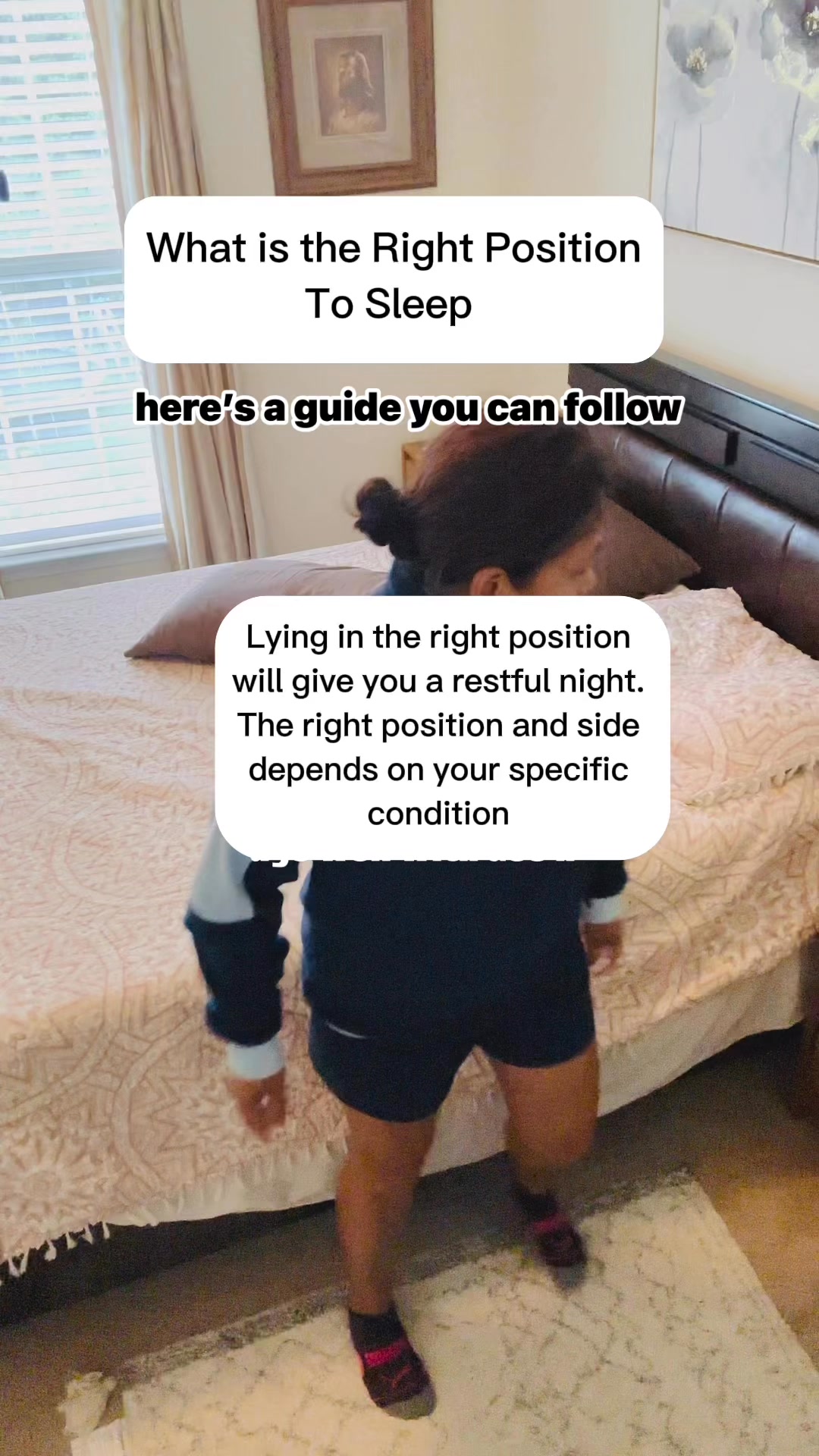 Our position to sleep will greatly impact our sleep quality and next ...