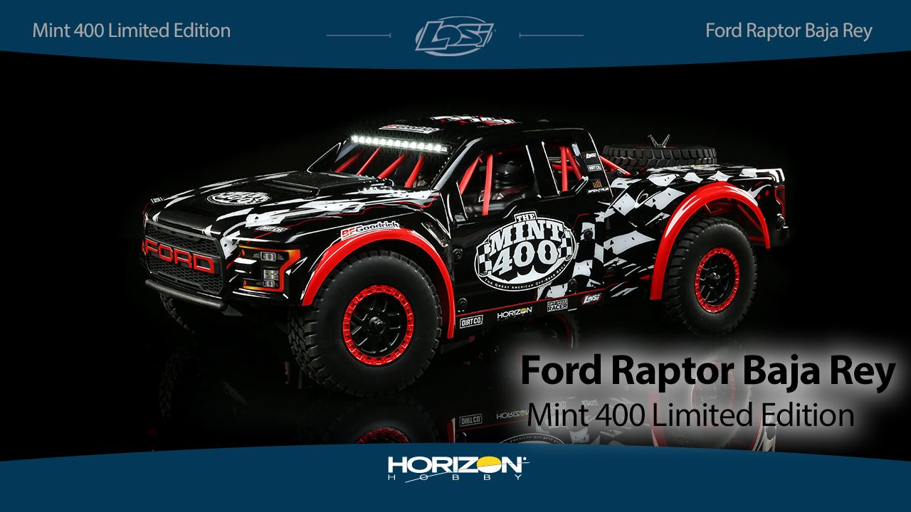 HORIZON HOBBY BAJA RAY MINT 400 1/10用ボディ Losi 1/10 Mint 400