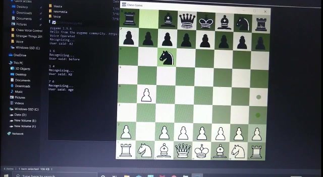 Voice Controlled AI Chess | We are happy to see that the students of ...