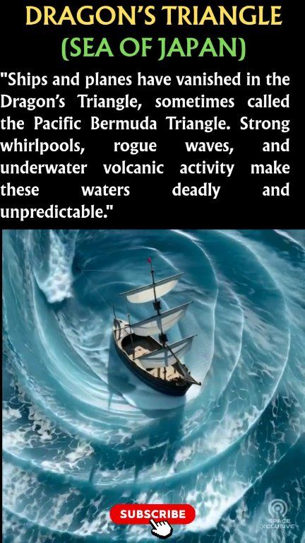 Did You Know the Dragon’s Triangle Sinks Ships Mysteriously? Ships and ...