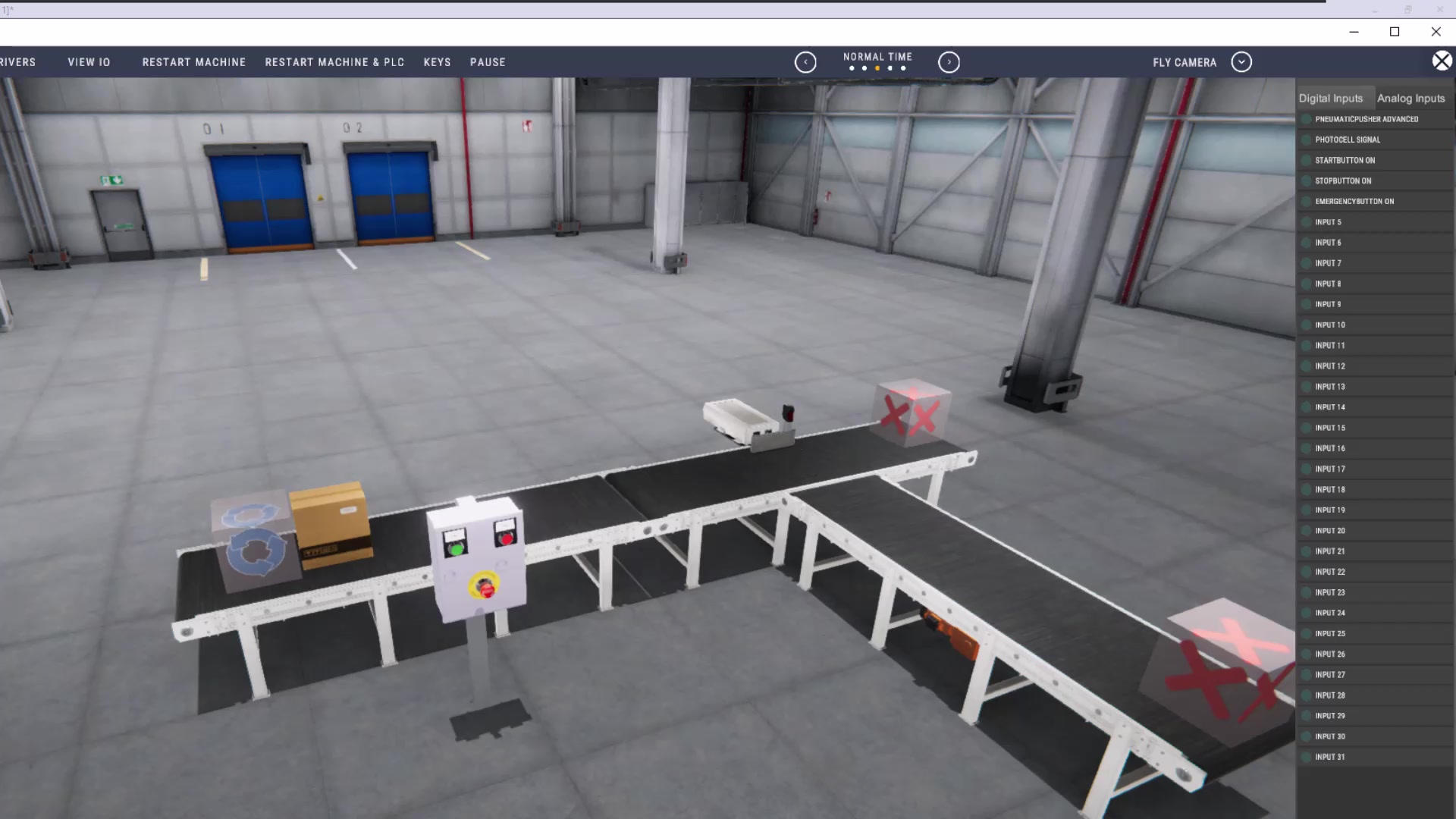 In the PLC training video, I teach how to program a box transfer system ...