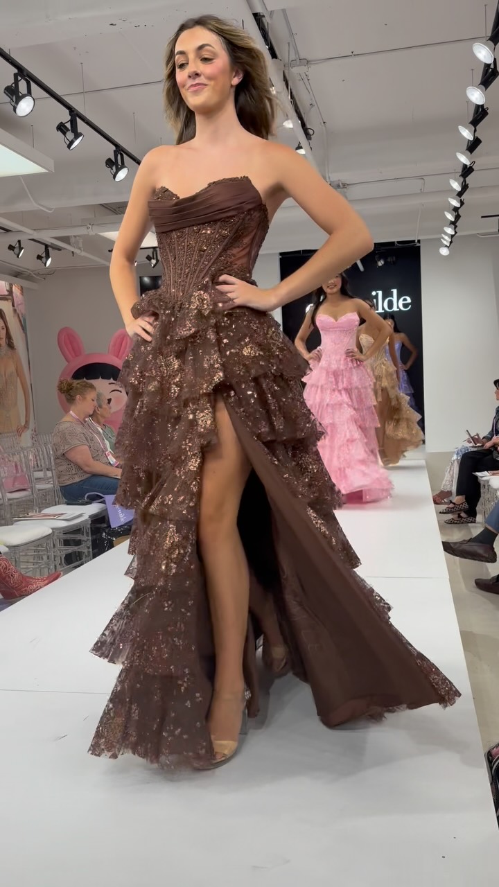 homecoming dresses pensacola fl trend alert 🚨‼️ we are 👀 sooo much 🤎 coming soon #promshop #promtrends #prominspo #promlooks #pensacolapromshop Ellie Wilde | Twilight Prom and Pageant prom dresses 2026 trends