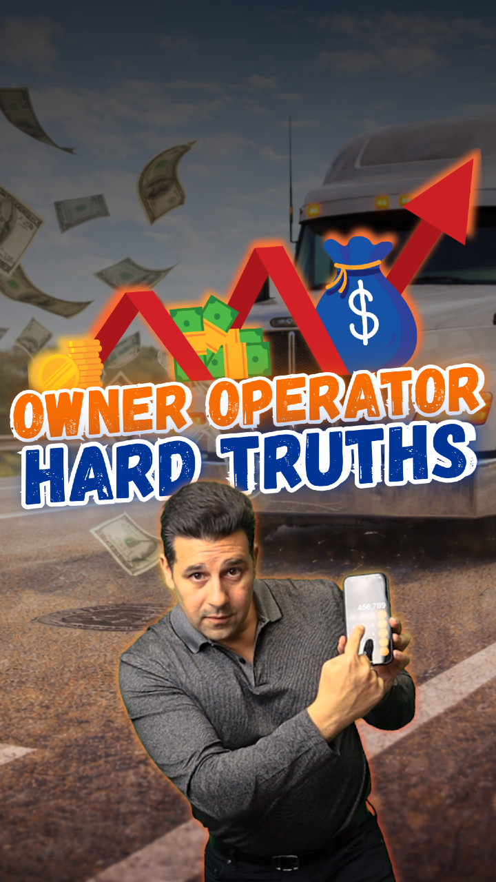 The hard truth about being an owner-operator in 2026… 🚛💸 . . Fuel ...