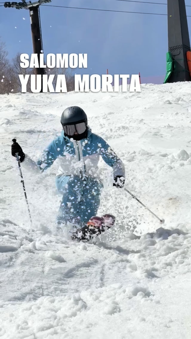 yuka.morita_ski 森田 優香 さん Skis :SALOMON EQUIPE SL 12 165cm S