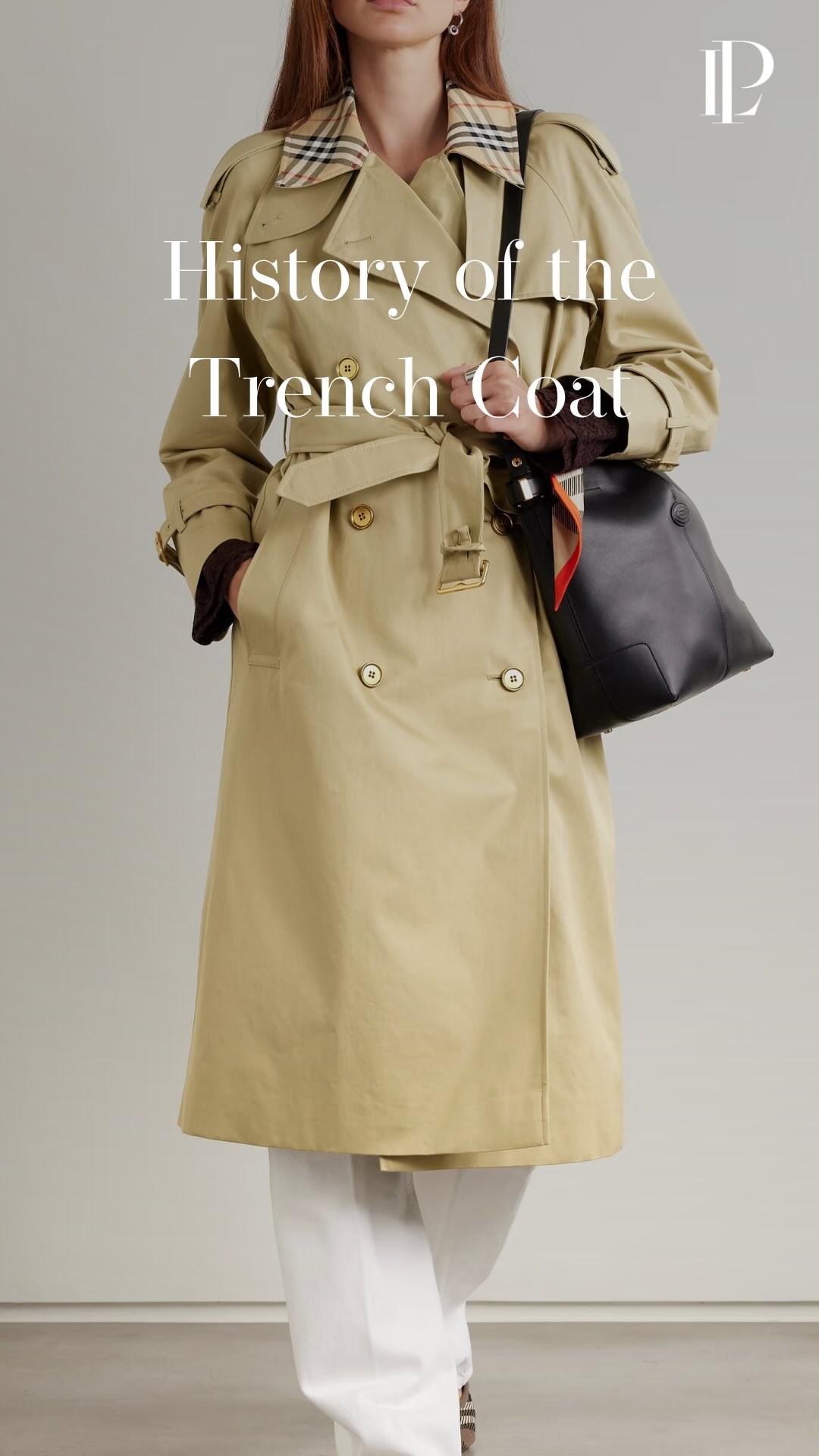The trench coat wasn't created for fashion; it was designed for