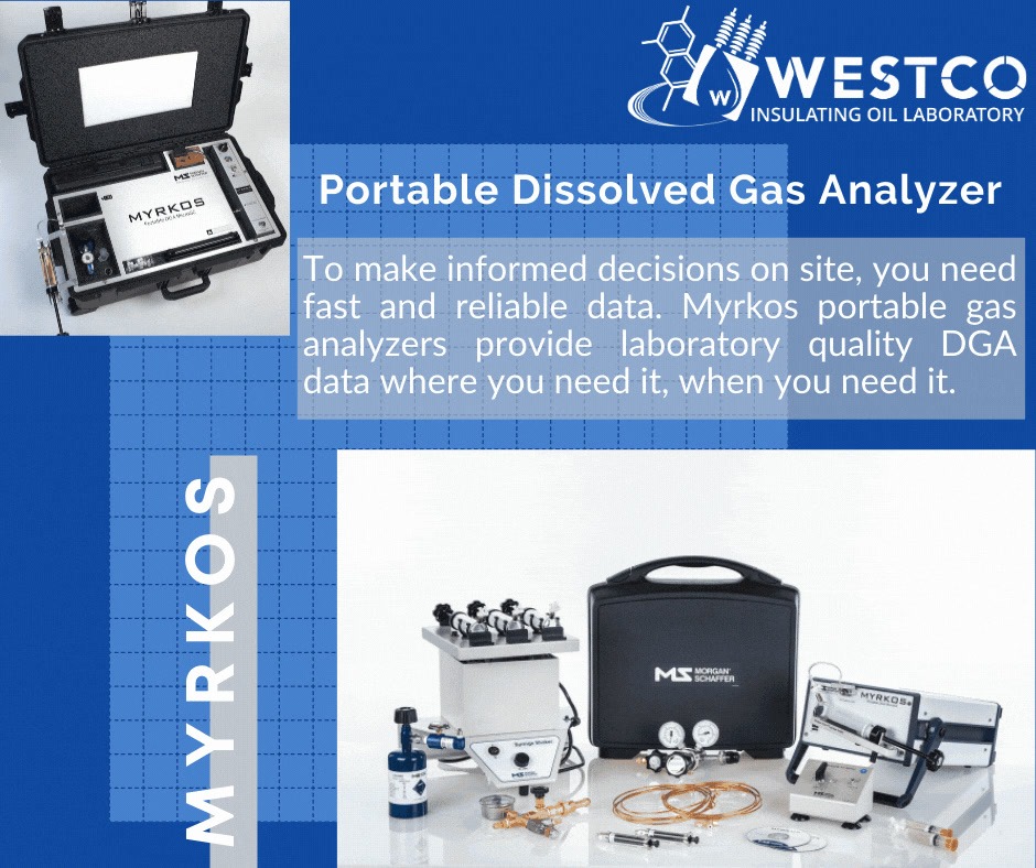 Our Insulating Oil Laboratory offers Portable Dissolved Gas Analyzer ...