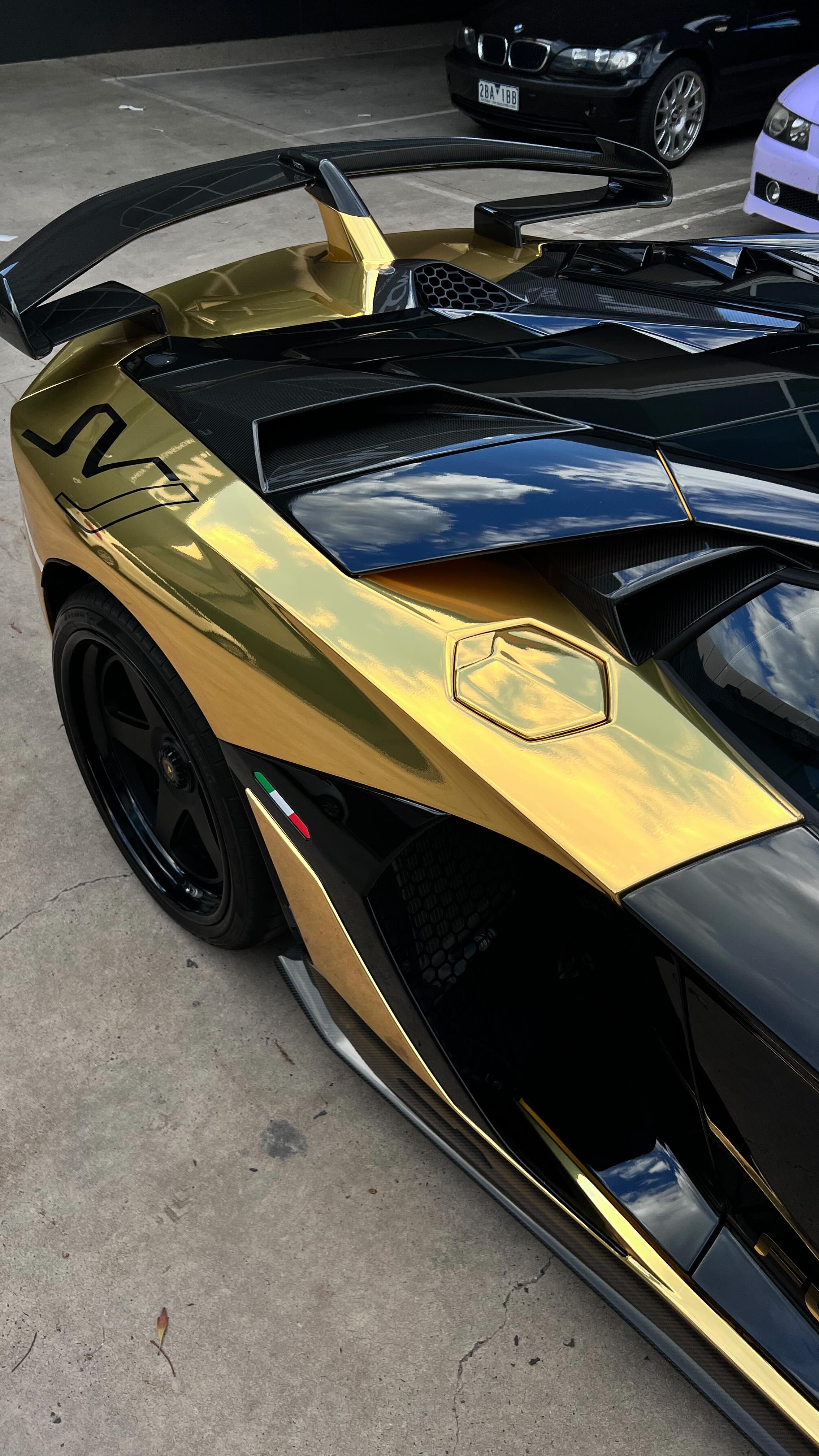 Eye - Here it is ! Travers Beynon lamborghini aventador we wrapped 