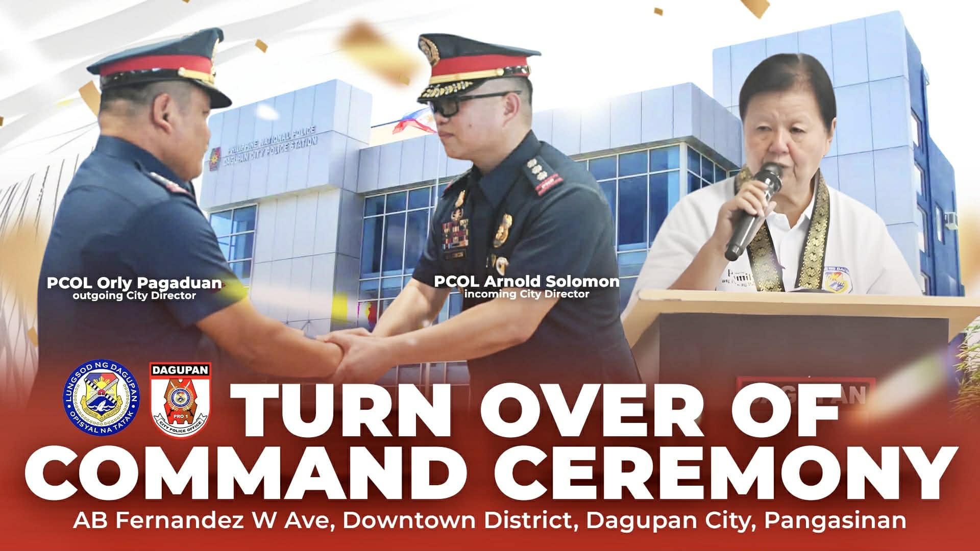 #WATCH: My speech during the turnover of leadership at the Dagupan City ...