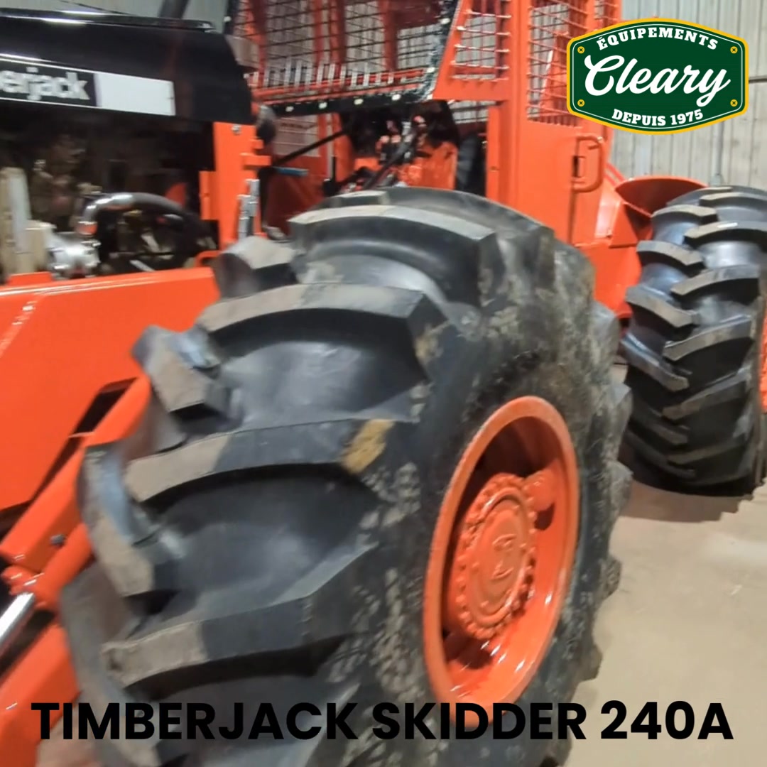 Our newest project! 🤩 Timberjack 240A 🫏 frame year 1989, complet ...