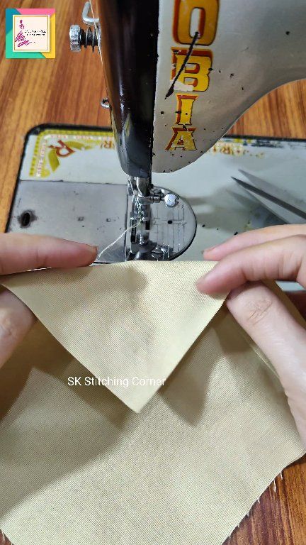 Learn a simple sewing trick to stitch neat, sharp corners every time ...