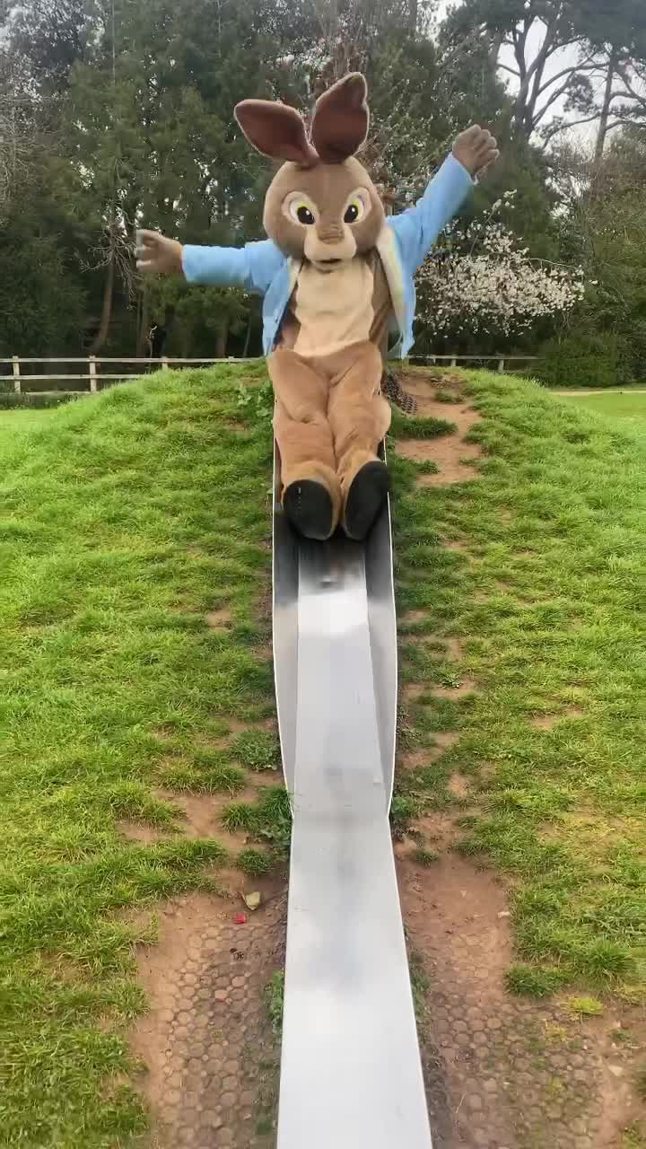 Peter Rabbit has been to explore the park ready to meet all his ...