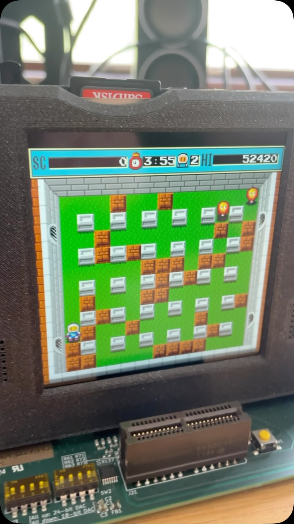 CoCo.+:。 :+.専用 The prototype Pocket PCB seen working in the prototype dock