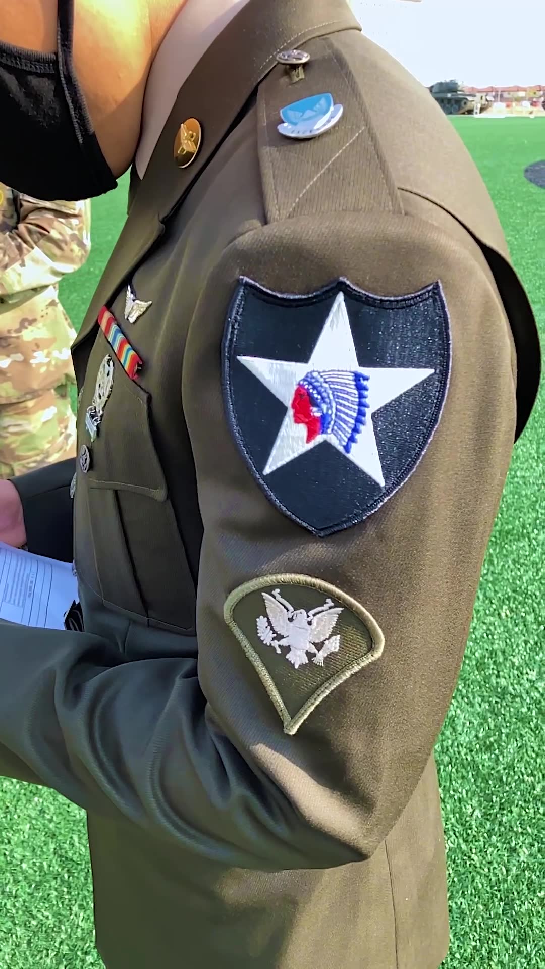 U.S. Army 2nd Infantry Division Hat Patch
