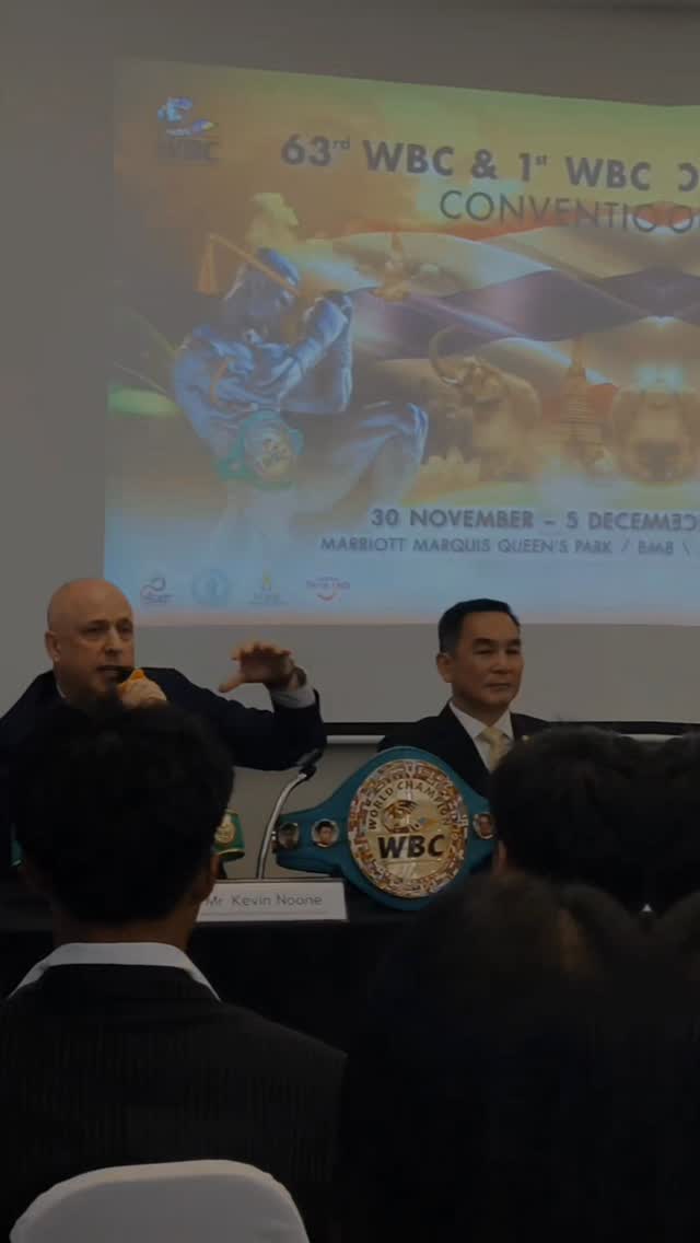 It's official the 63rd WBC annual convention start at this moment