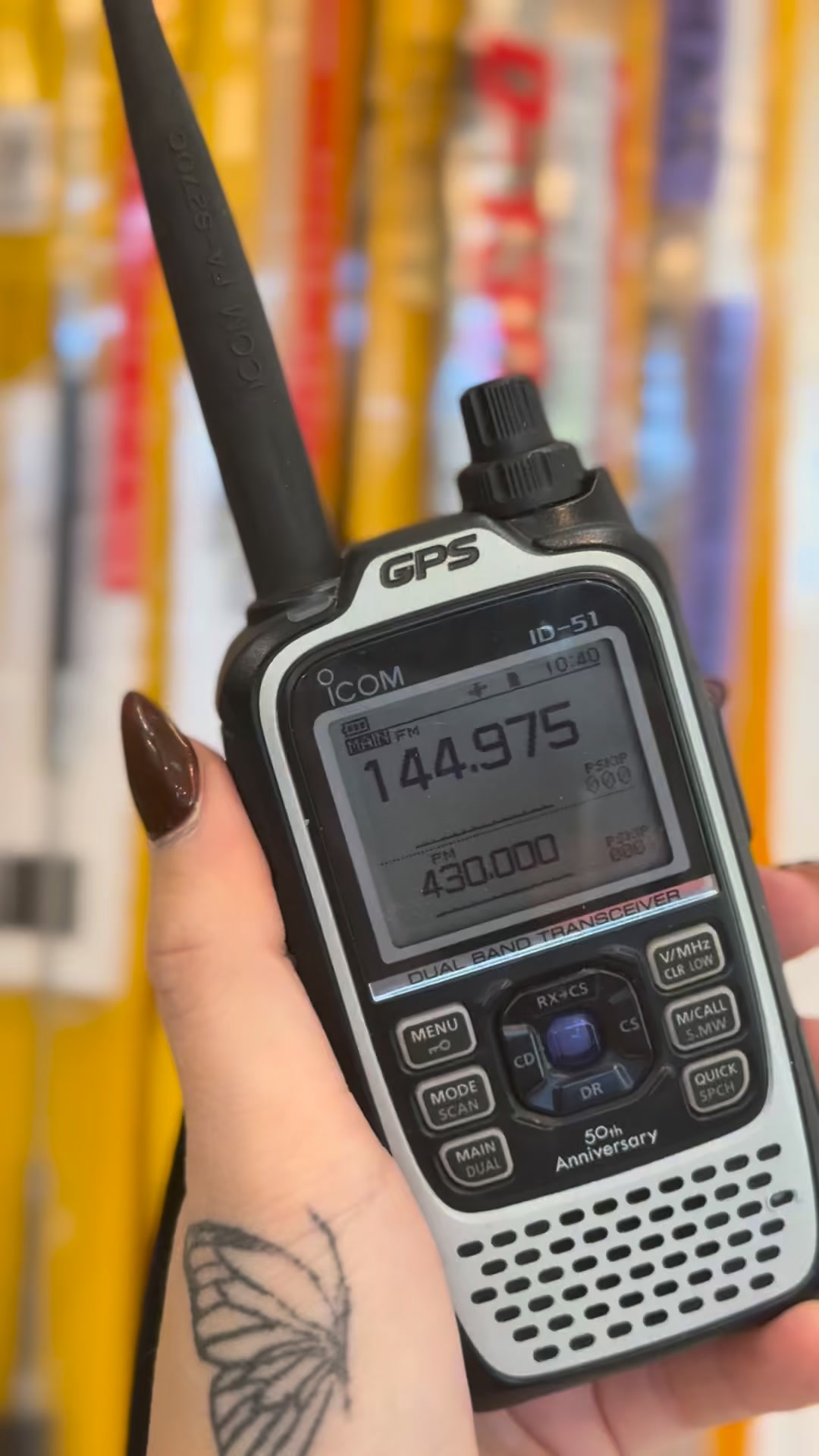 📻 The Icom ID-52 PLUS Anniversary Edition—big radio energy