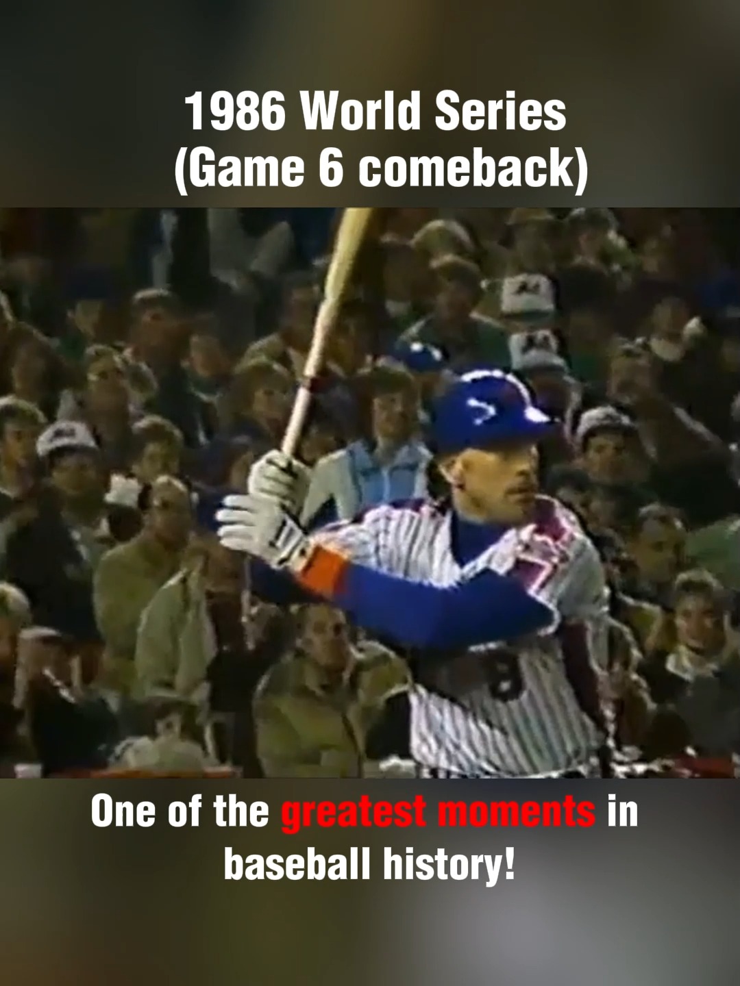 A ground ball to first base that changed everything… Relive the
