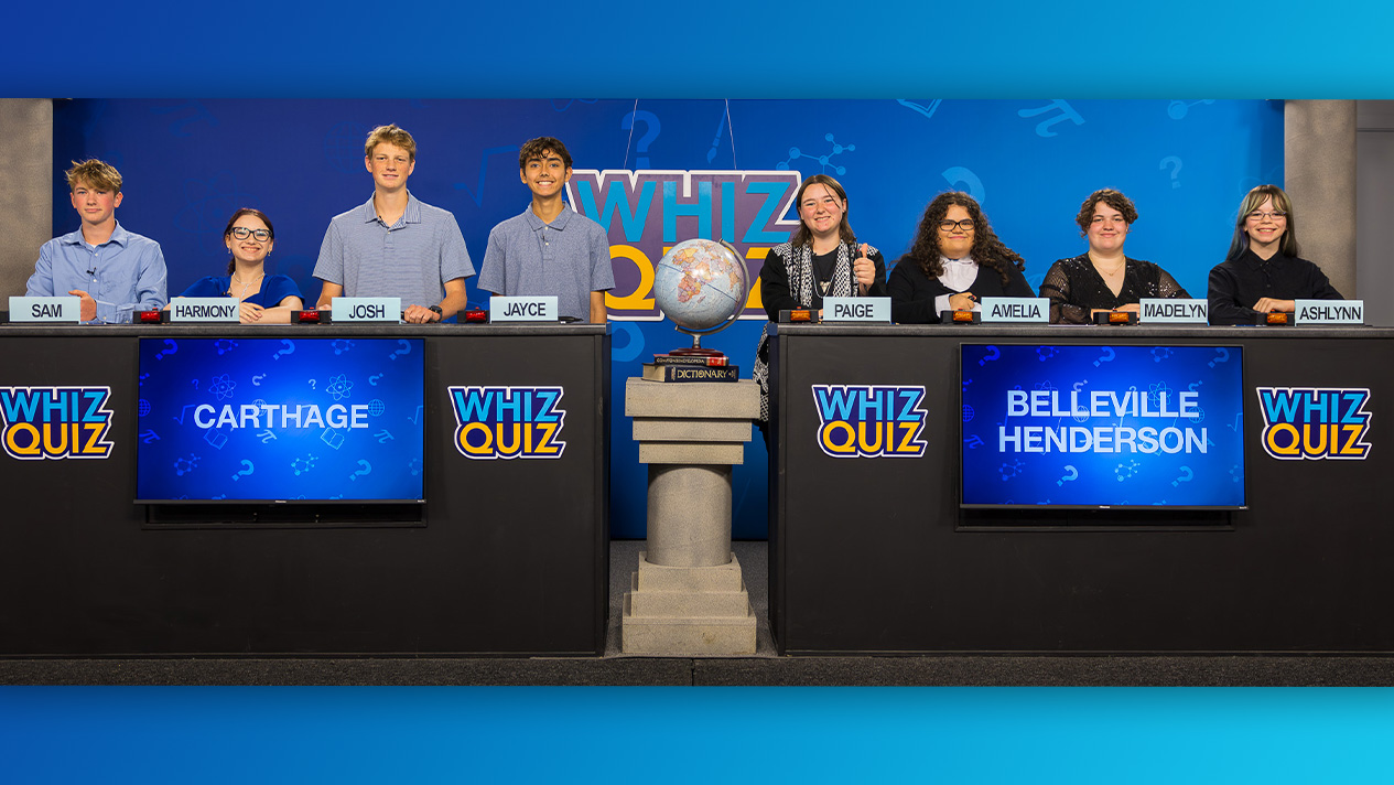 Carthage vs. Belleville-Henderson | Whiz Quiz 2025 | WPBS-TV