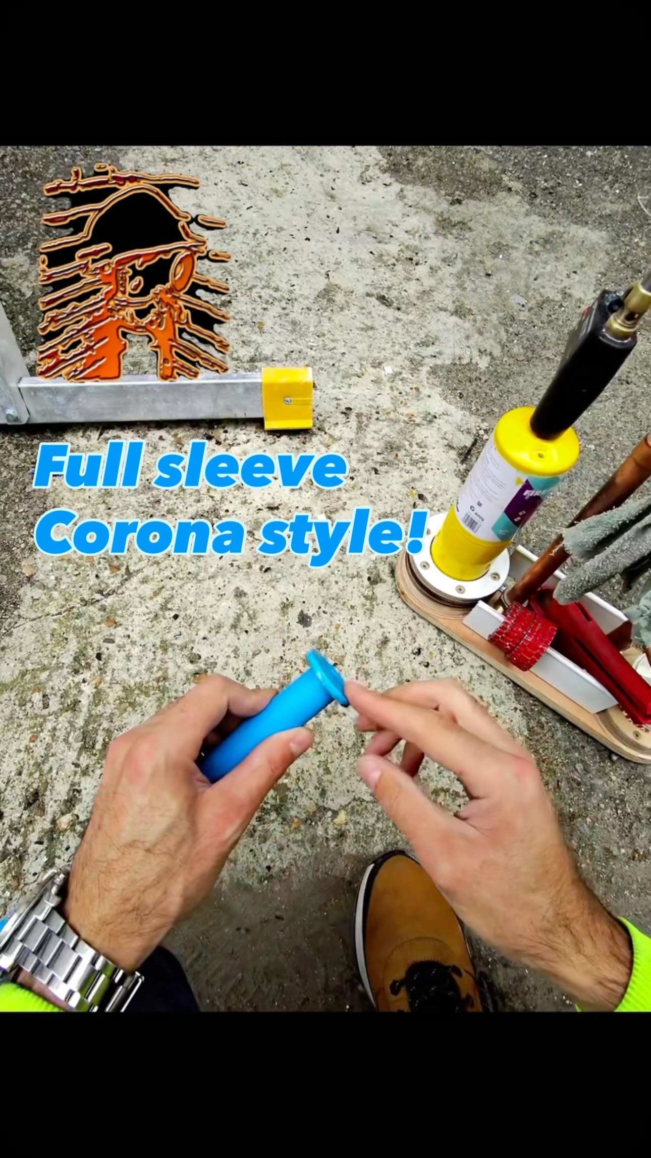 Full sleeve Corona Style #plumber #plumbers #plumbing #diy #