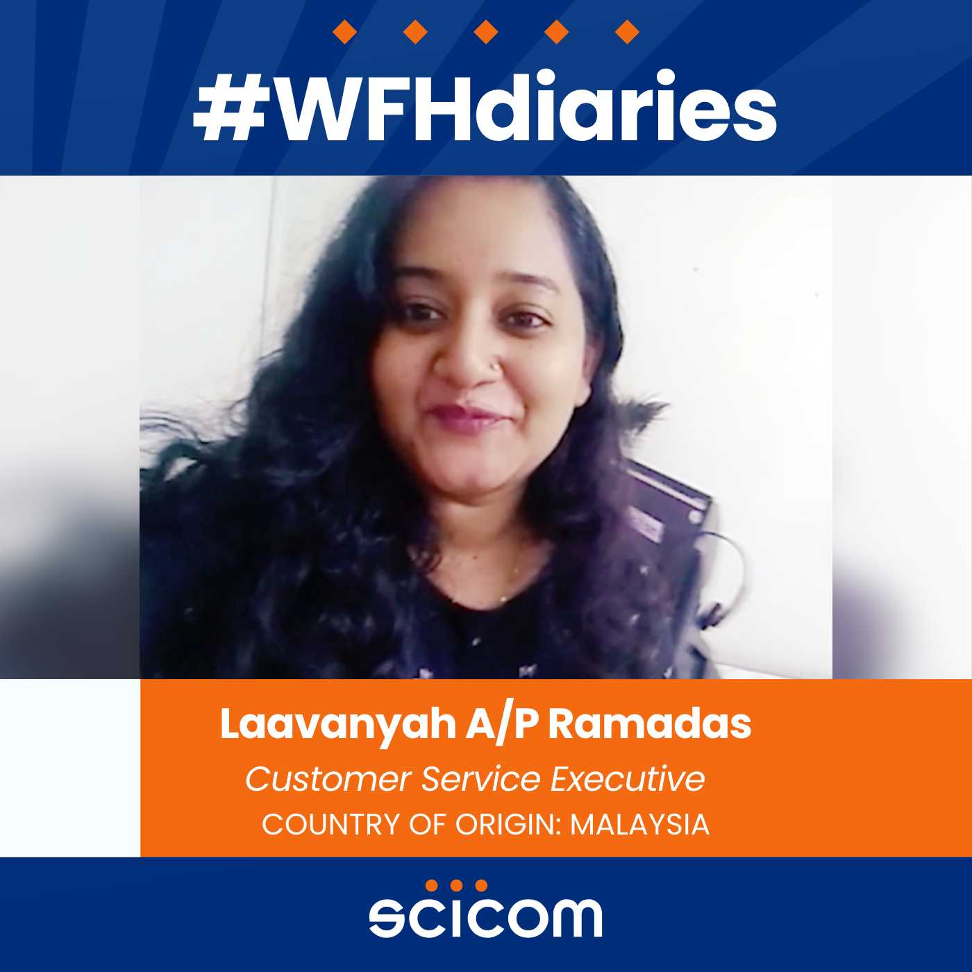 Scicom Msc Berhad Scicom Wfhdiaries Laavanyah Shares Her Thoughts On Working From Home Facebook