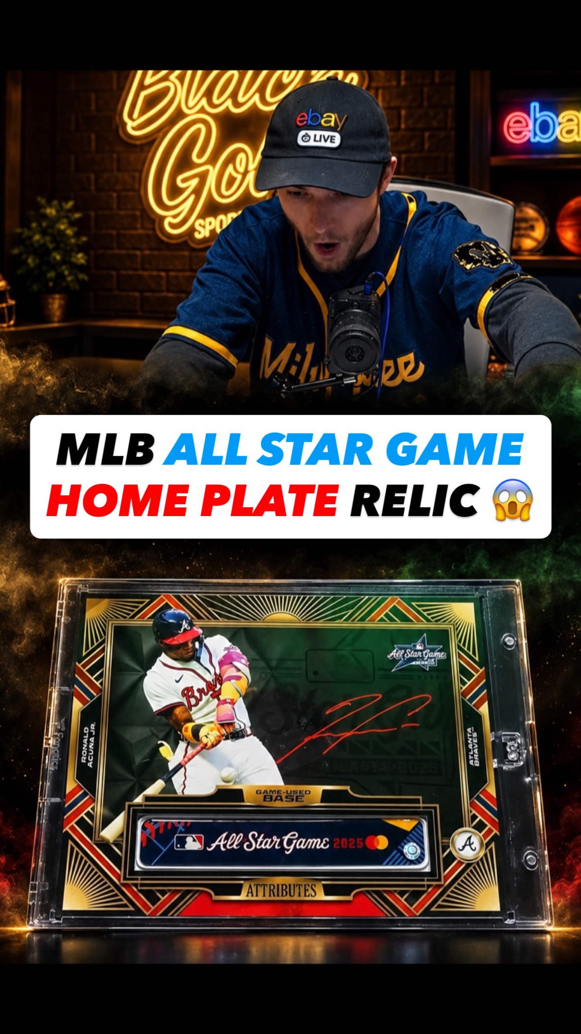 Fanatics coming thru with a super cool 1/1 All-Star Game home