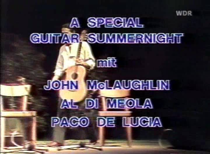 Paco De Lucia-Al Di Meola-John McLaughlin The classic 