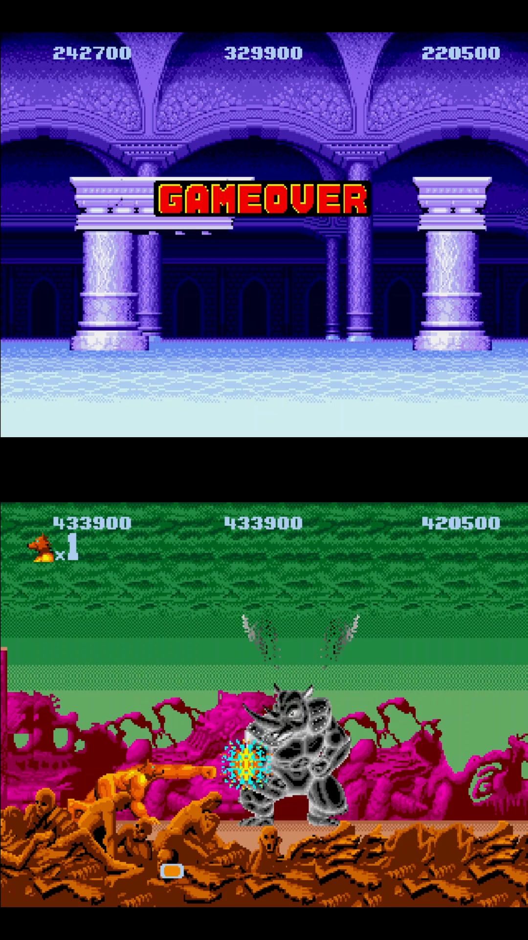 Memories that just felt unbeatable #Altered #Beast #boss #game