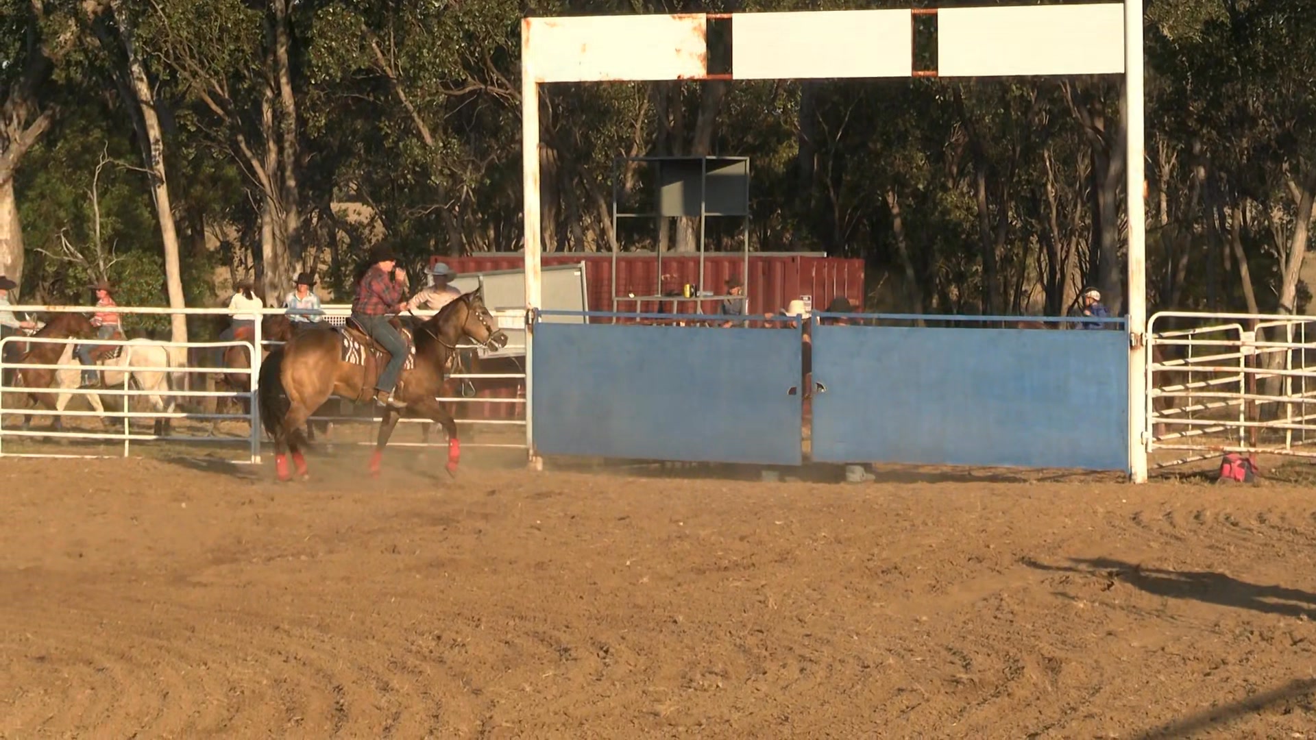 2025 Injune Rodeo 2nd section open barrels | Charlie Spagalli ...