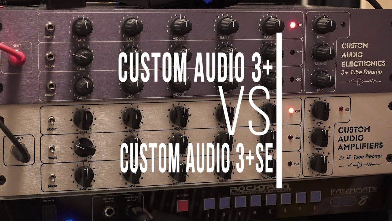 Let's compare two amazing preamps from 90's! Here we have a Custom